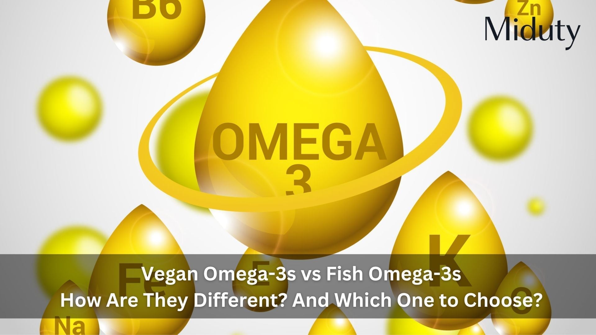Vegan Omega-3 vs Fish Omega-3 - How Are They Different? And Which One to Choose?