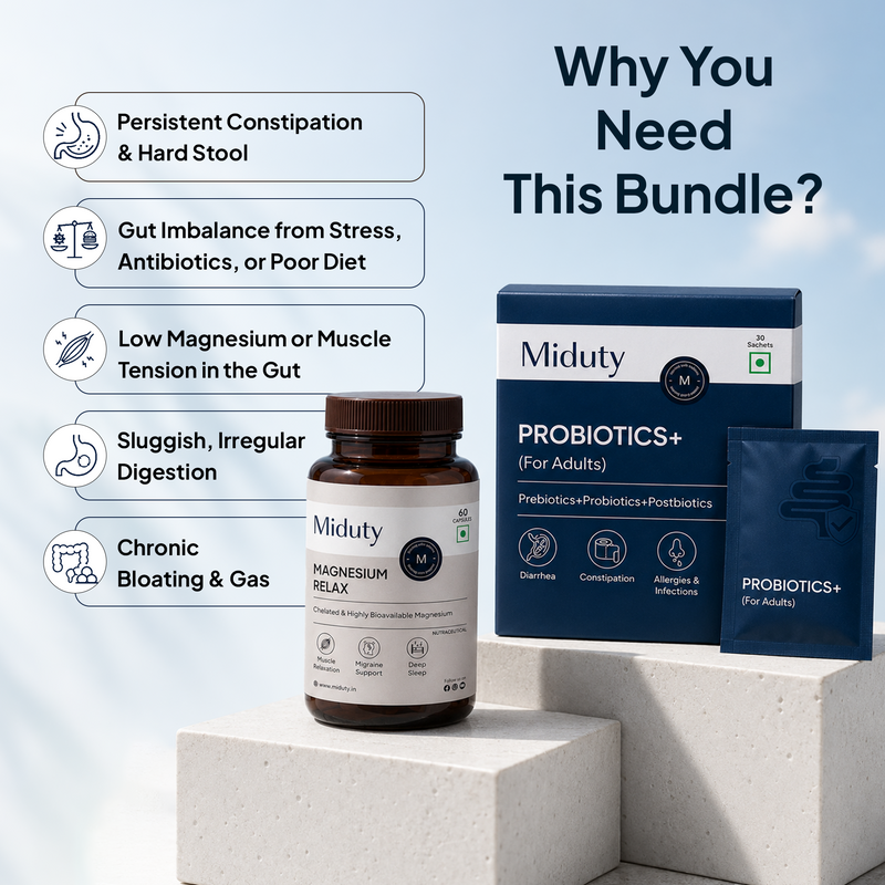 benefits of this bundle which has magnesium relax and probiotics supplement