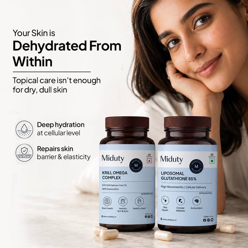 Your skin is dehydrated from within