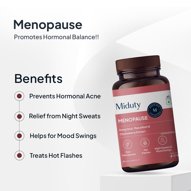 Benefits of Miduty Menopause Supplement