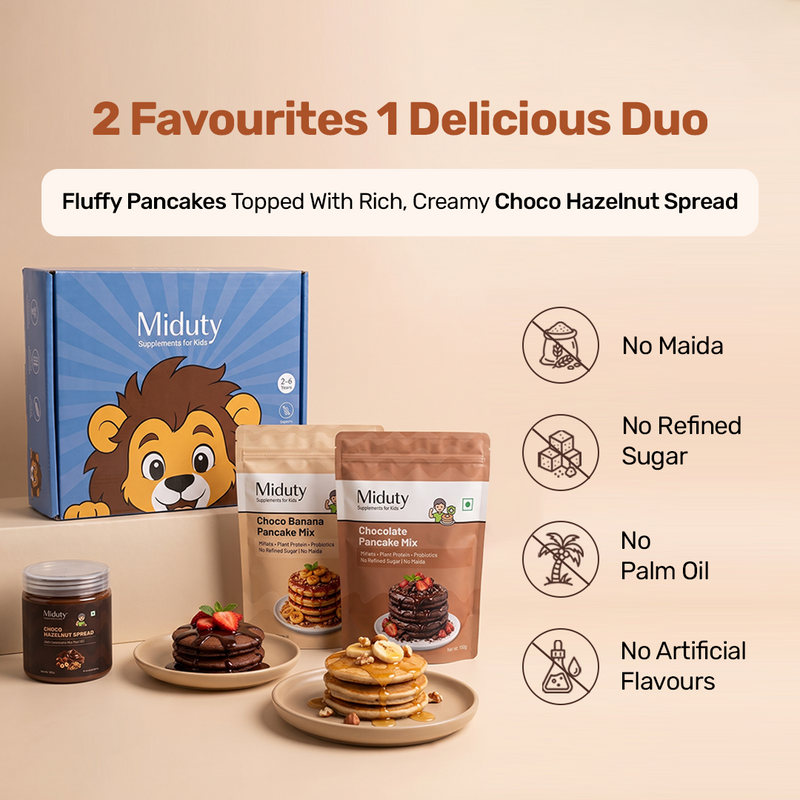 Kids Every Day Treat Bundle - Pancake and Hazelnut spread