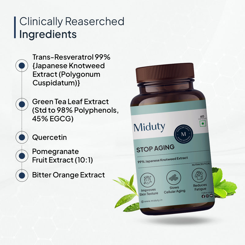 Ingredients in Miduty Anti Aging Supplement
