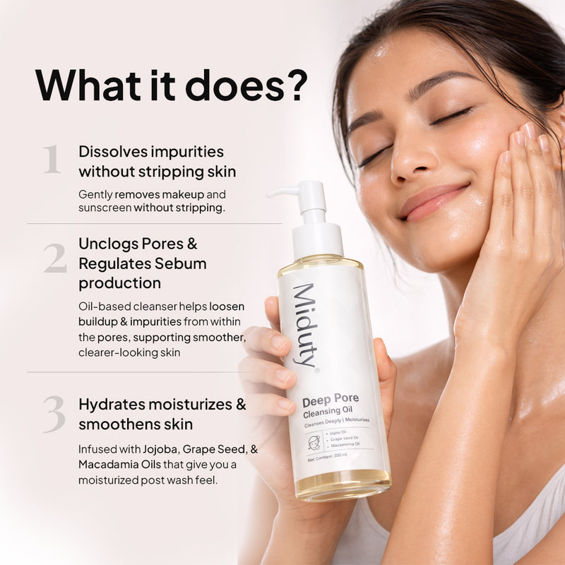 Deep Pore Cleansing Oil
