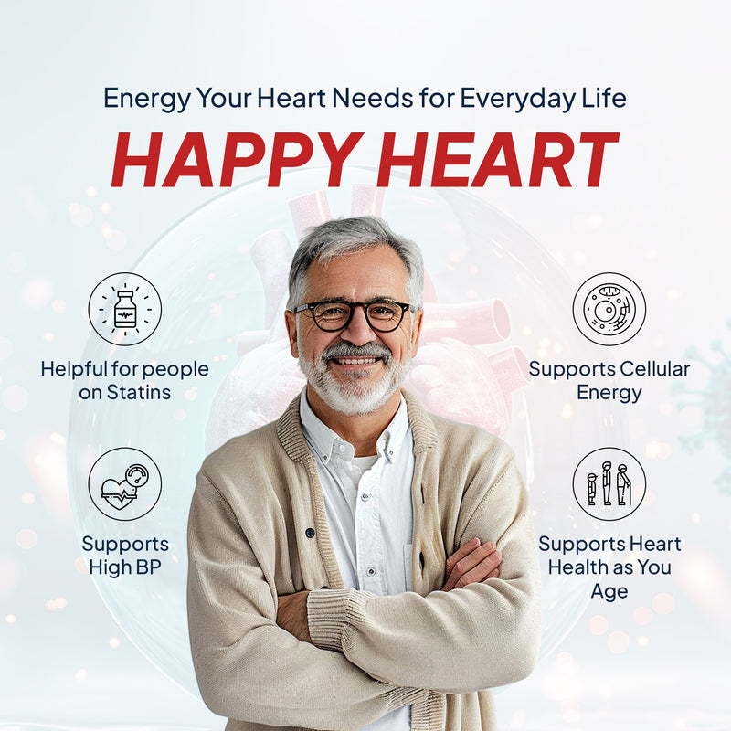 Happy Heart - Ubiquinol 98%