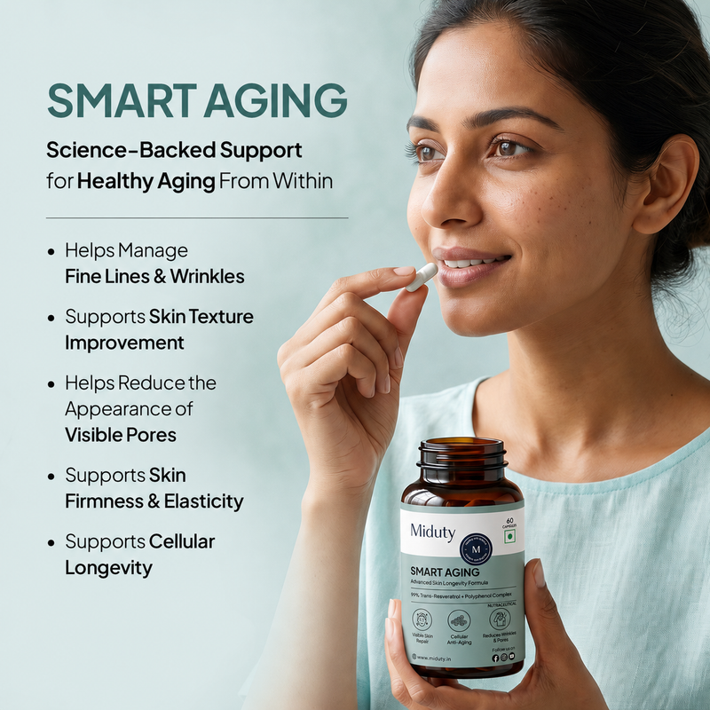 Miduty Smart Aging Science-Backed Support