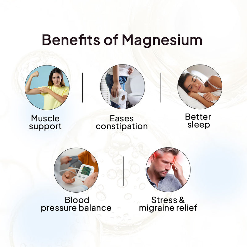 Benefits list of Magnesium complex supplement