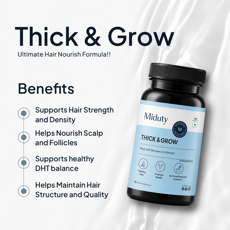 benefits of Thick and Grow Hair Supplement