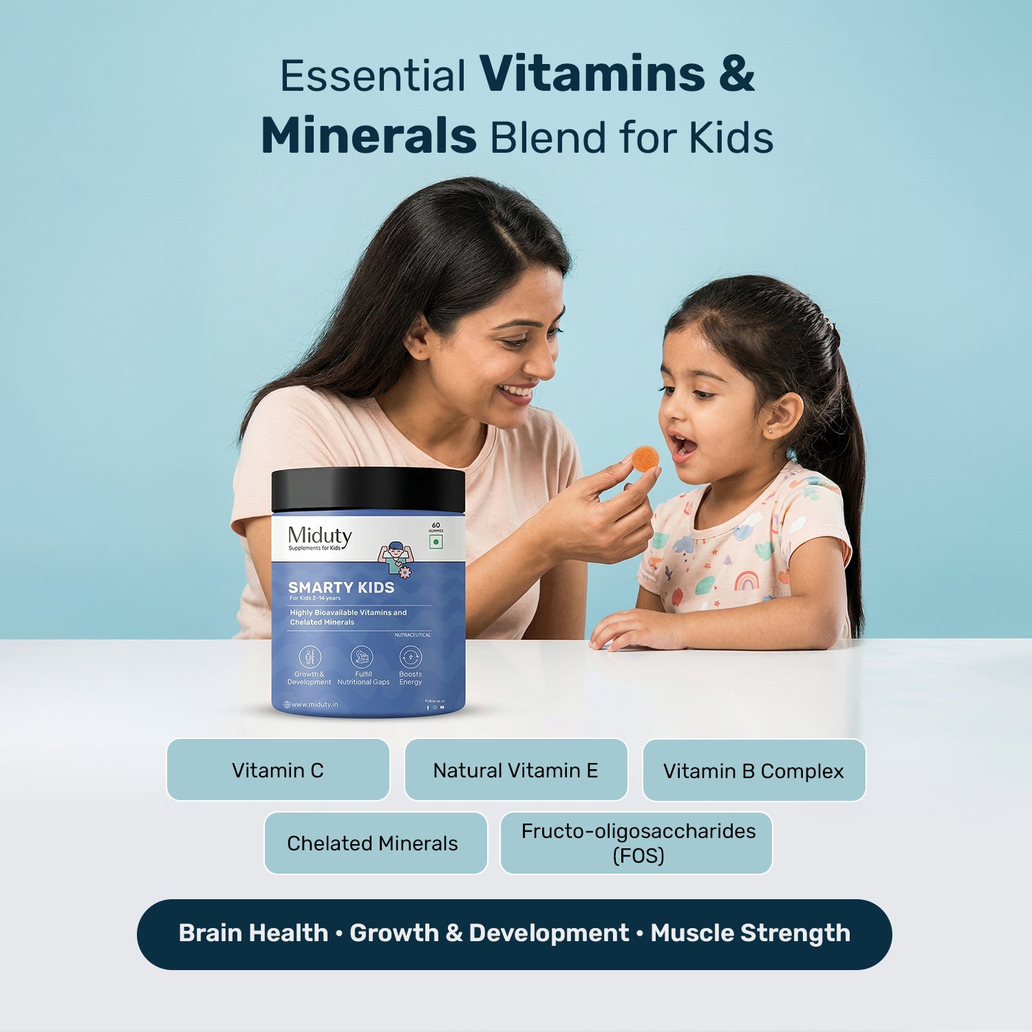 Essentials vitamins and Minerals blend for kids