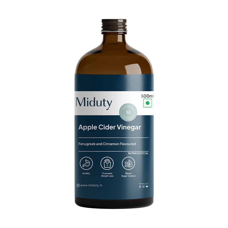 Miduty Apple Cider Vinegar Front View