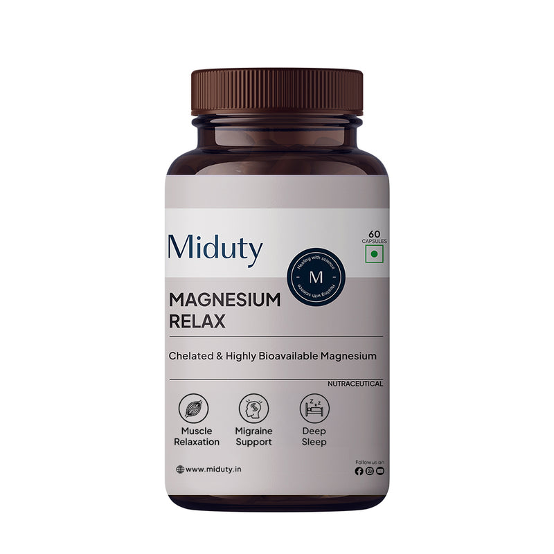 Magnesium reax complex supplement bottle front view