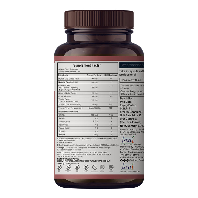 Lung Detox | Lung Cleanse Supplement