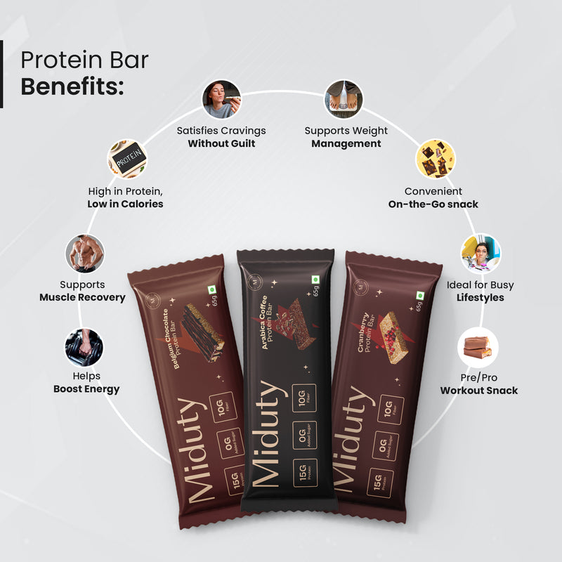 Protein Bars - Pack of 3