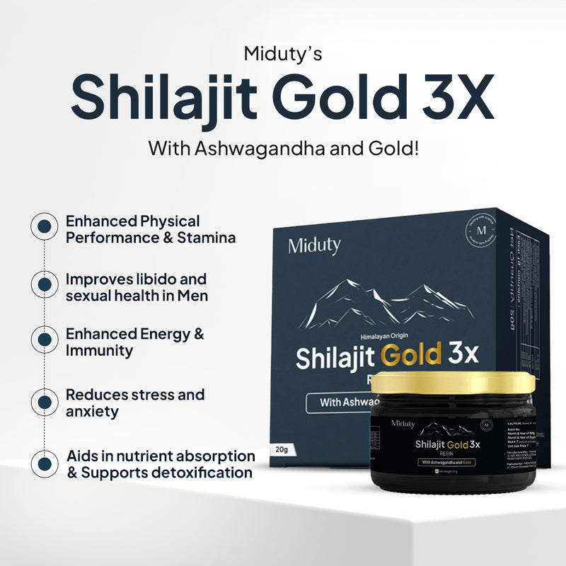Benefits of Shilajit Gold