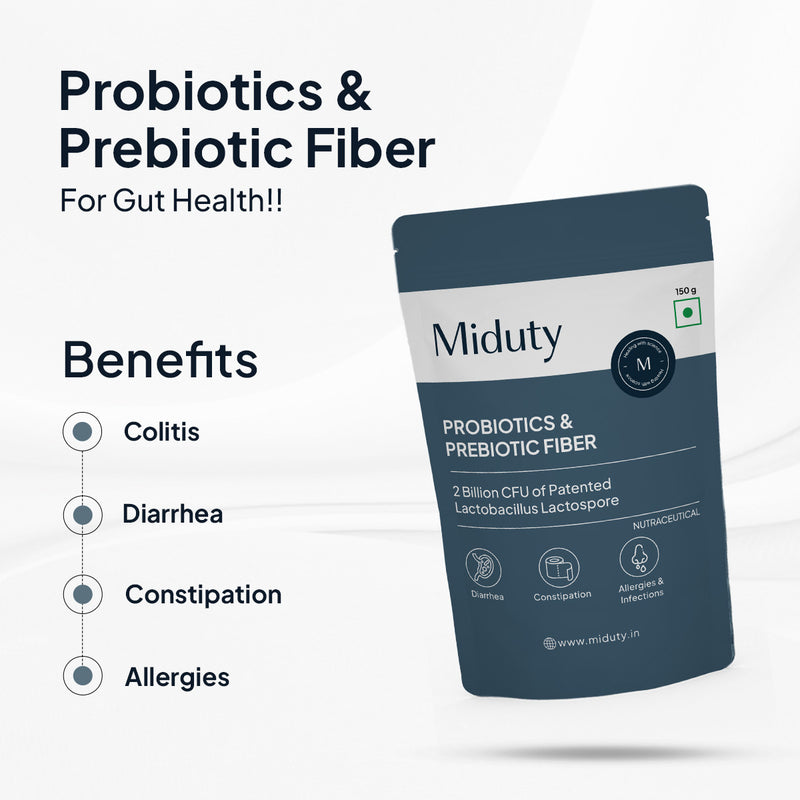 Benefits of Probiotics and Prebiotics Fiber Powder Supplement
