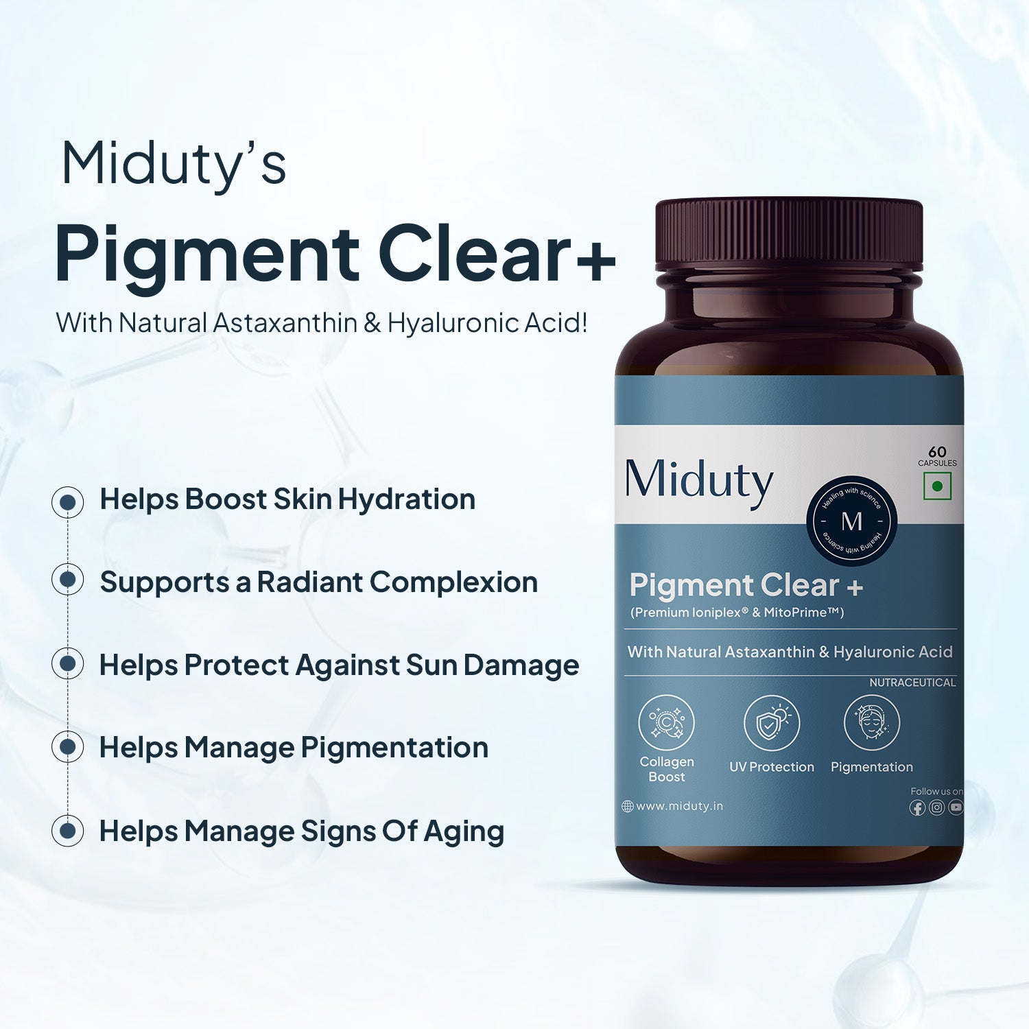 Benefits of Pigment clear+