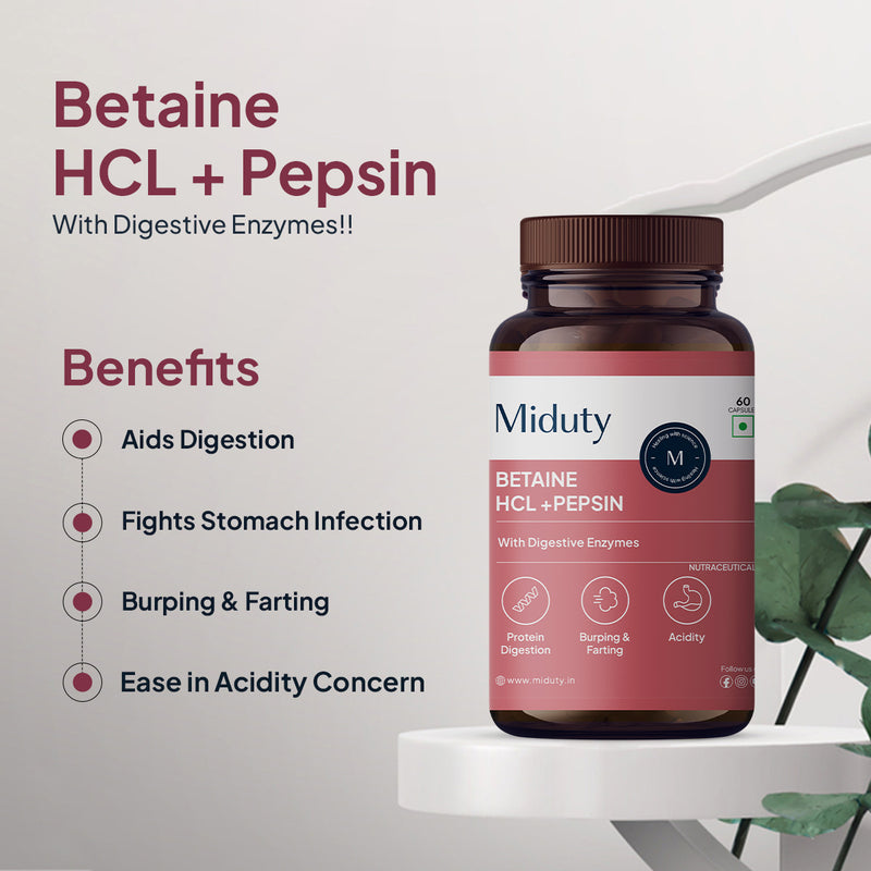 Betaine HCL + Pepsin