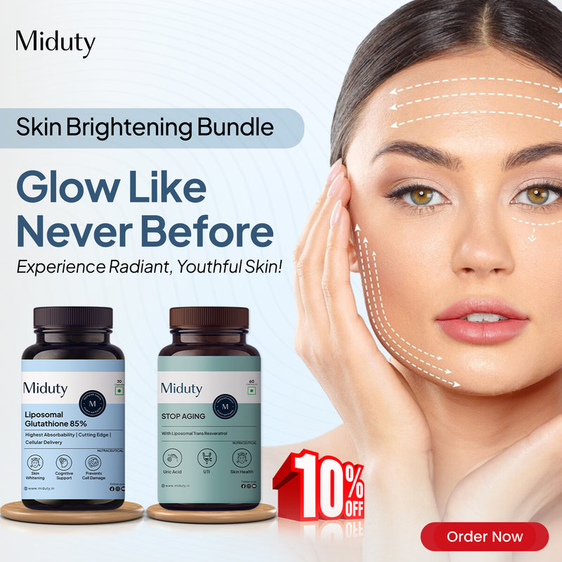 Skin Brightening Bundle | Glutathione 85% + Stop Aging