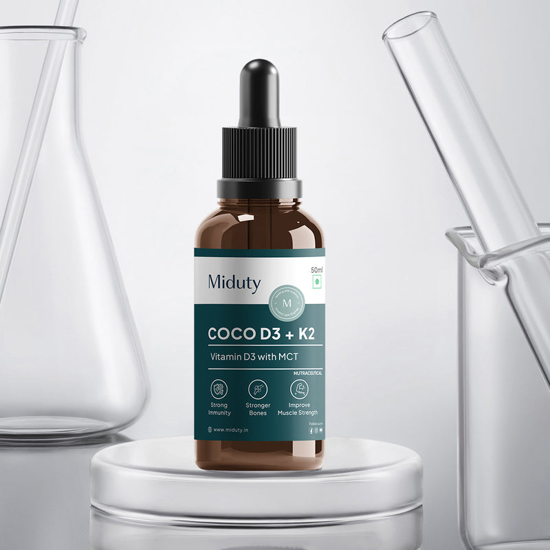 Vitamin D3 Drops - Miduty Coco D3 + K2