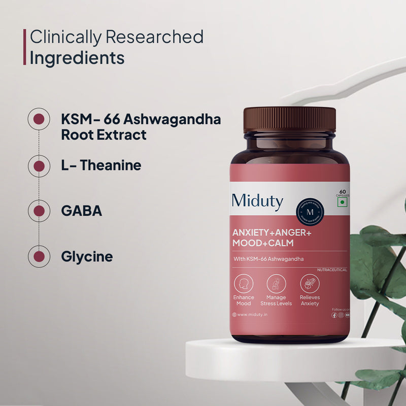 Ingredients in stress relief medicine