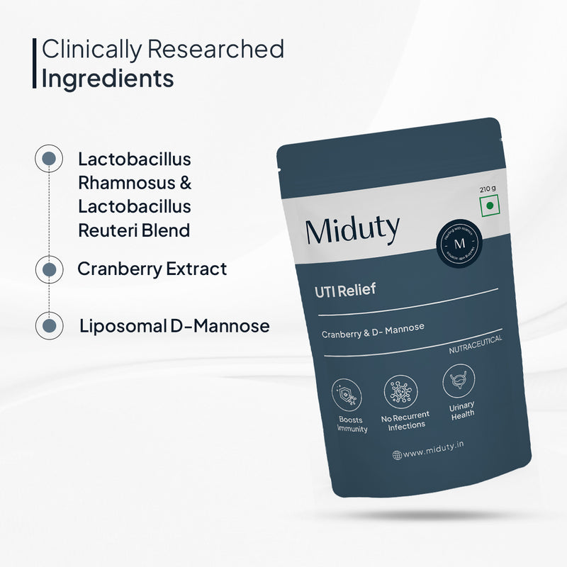 Ingredients in Miduty UTI Relief Powder