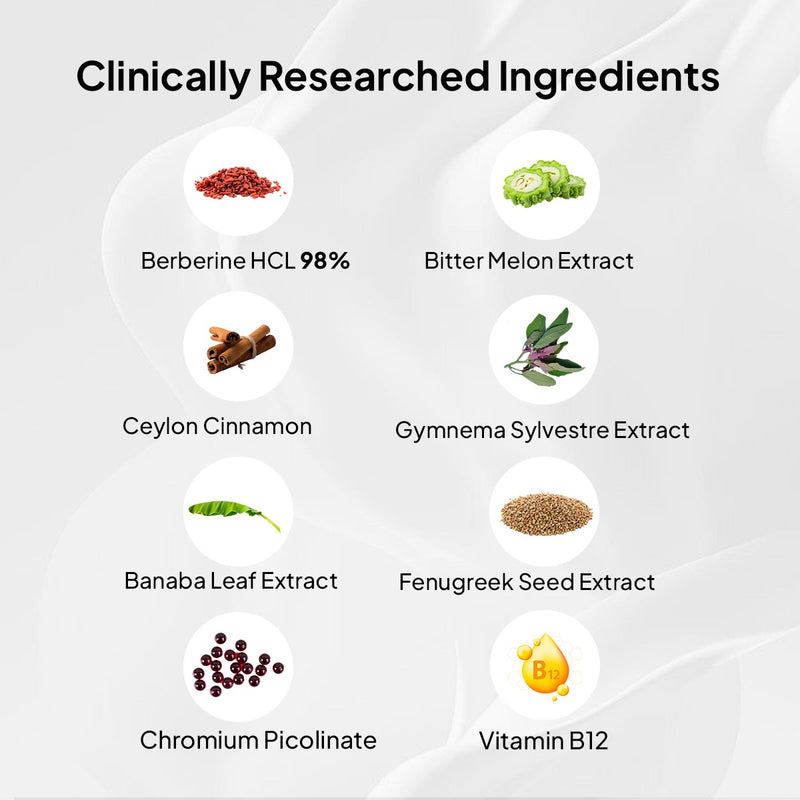 Ingredients in Miduty Berberine Supplement