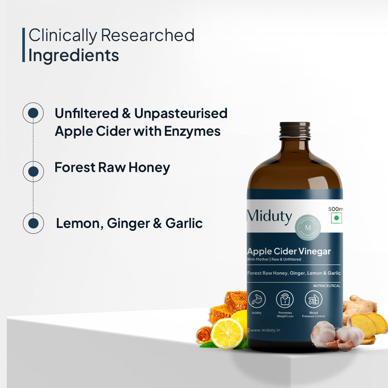 Ingredients in apple cider vinegar for hair, skin and face