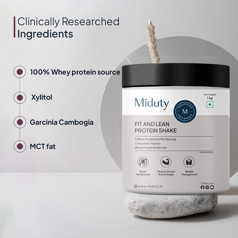 Ingredients In Miduty Whey Protein Powder Supplement
