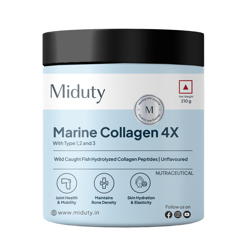 Best Marine Collagen Powder Supplement in India | Hydrolyzed Collagen Peptides