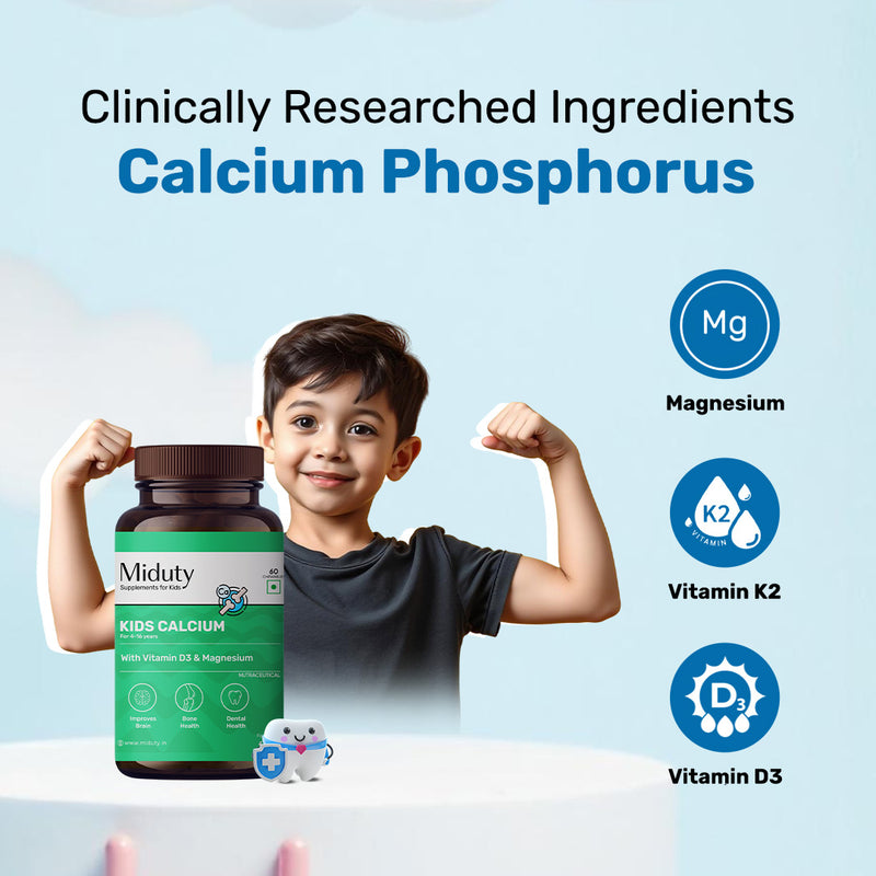 Strong Bones for Kids | Kids Calcium & CoCo D3