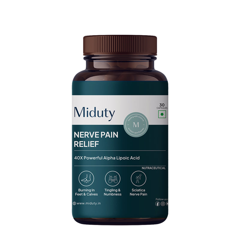 Miduty Nerve Pain Relief Capsules/Tablets Supplement