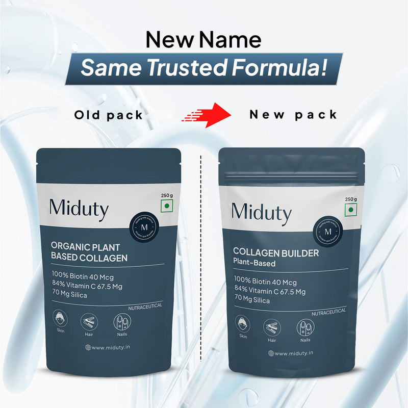 Miduty Plant Based Collagen Builder New Packaging