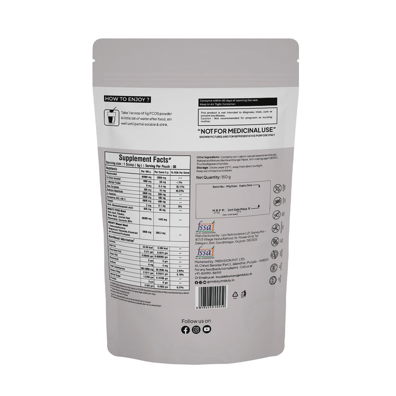 best supplements for pcos weight loss