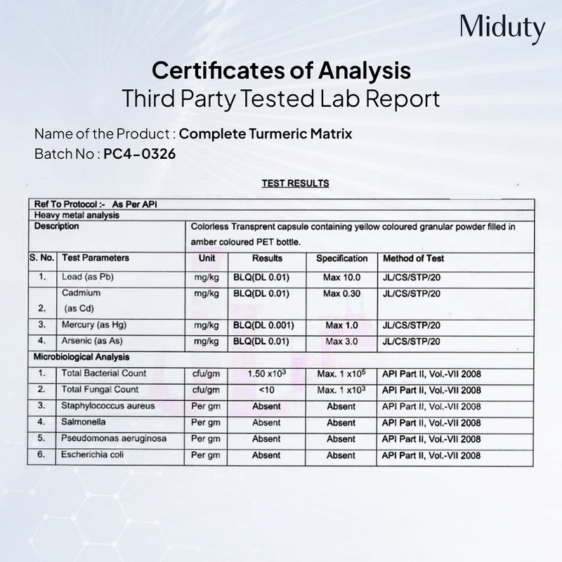 Turmeric Matrix | Turmeric Root Complex (Cureit® Granules)