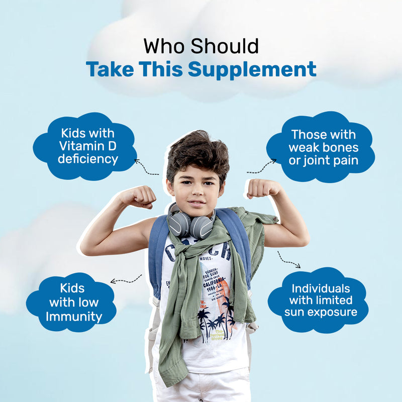 Strong Bones for Kids | Kids Calcium & CoCo D3