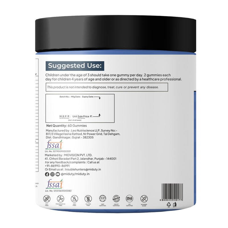 Smarty Kids | Multivitamin Gummies with Iron