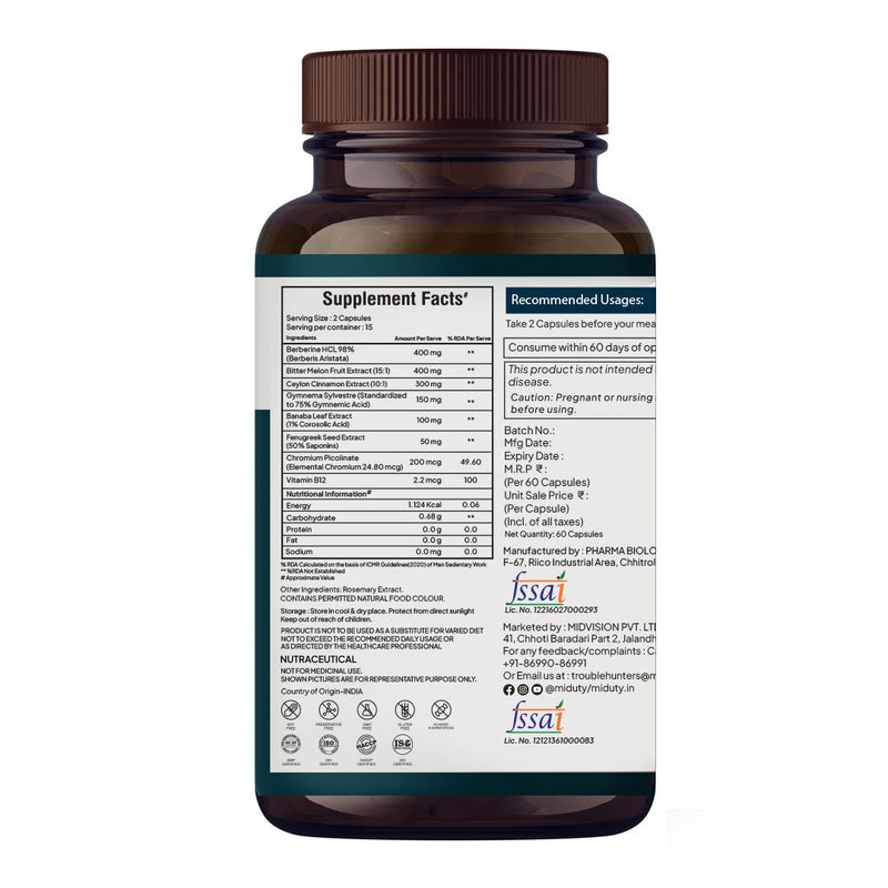BERBERINE 98%