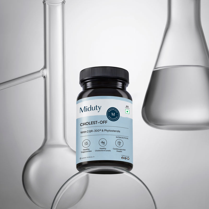 Miduty Cholesterol Tablets - Best Cholesterol Control Supplement