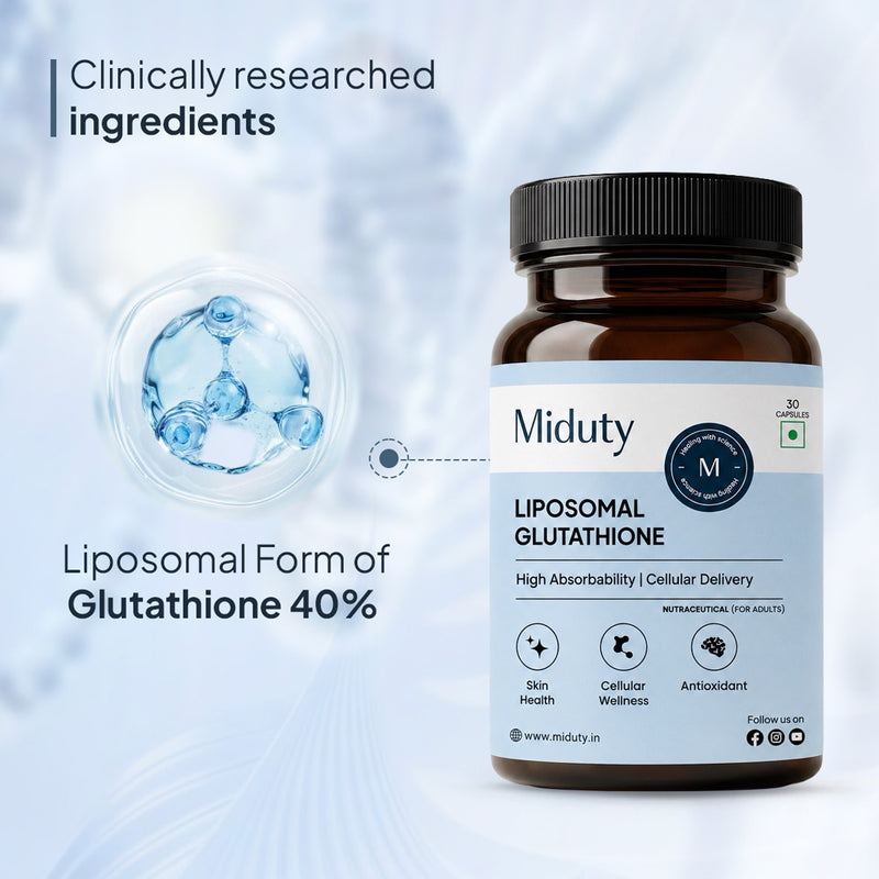 liposomal form of glutathione 40%