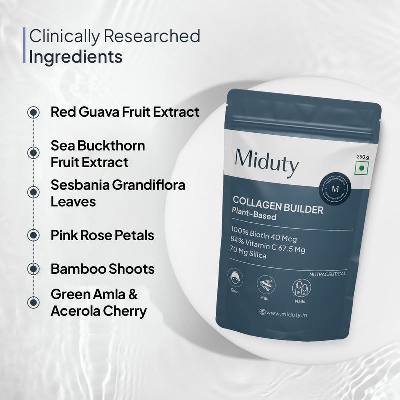 Ingredients in Miduty Plant Based Collagen Builder