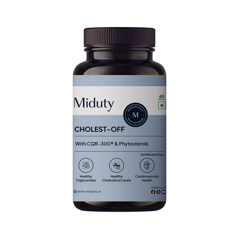 Miduty Cholesterol Care Tablets/Capsules Supplement